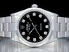 Rolex Air-king 34 Nero Oyster 14000 Cusumized Royal Black Onyx Diamonds Double Dial